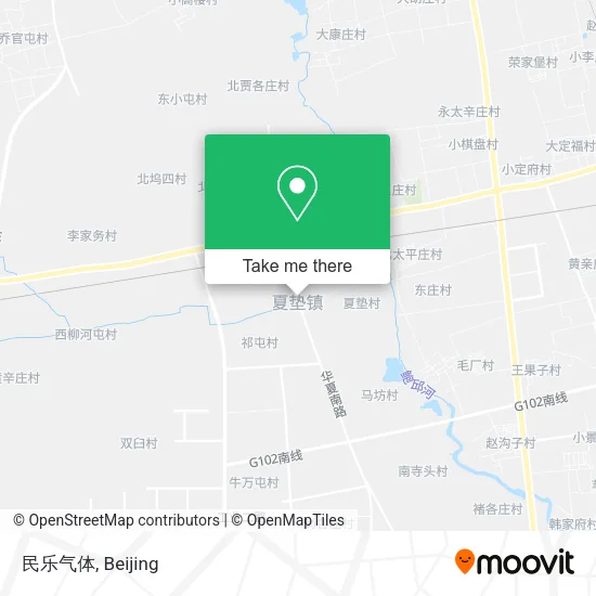 民乐气体 map