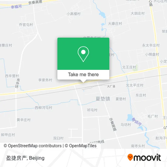 盈捷房产 map