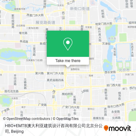 HBO+EMTB澳大利亚建筑设计咨询有限公司北京分公司 map