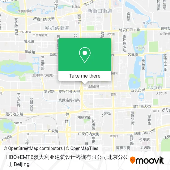 HBO+EMTB澳大利亚建筑设计咨询有限公司北京分公司 map