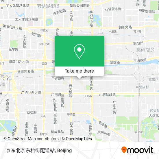 京东北京东柏街配送站 map