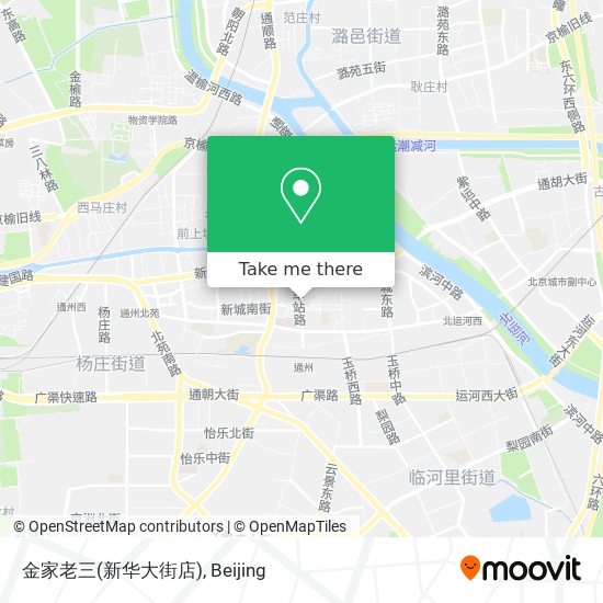 金家老三(新华大街店) map
