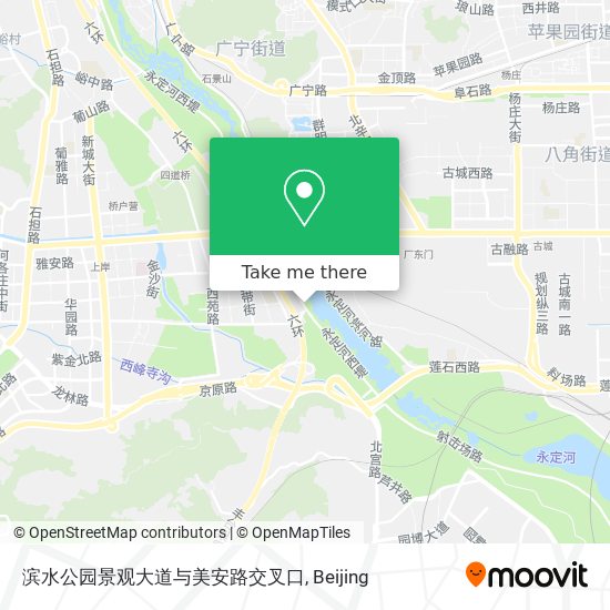 滨水公园景观大道与美安路交叉口 map