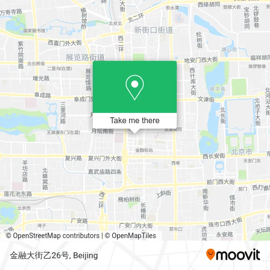 金融大街乙26号 map