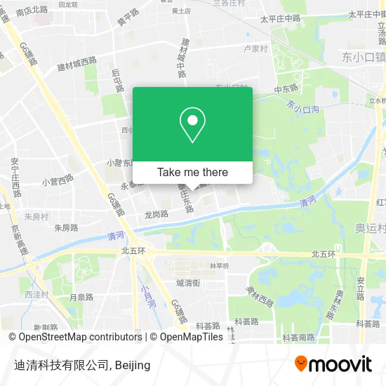 迪清科技有限公司 map