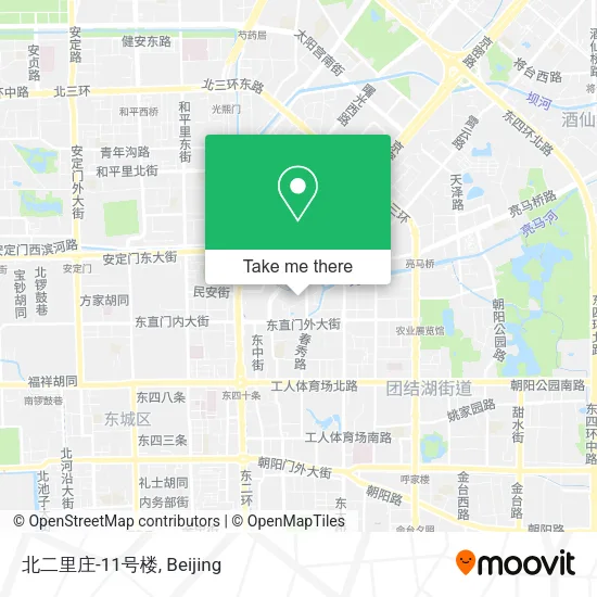 北二里庄-11号楼 map