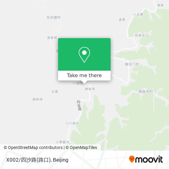 X002/四沙路(路口) map