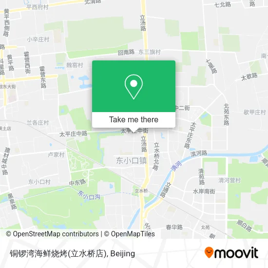 铜锣湾海鲜烧烤(立水桥店) map