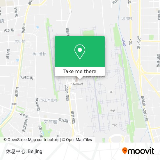 休息中心 map