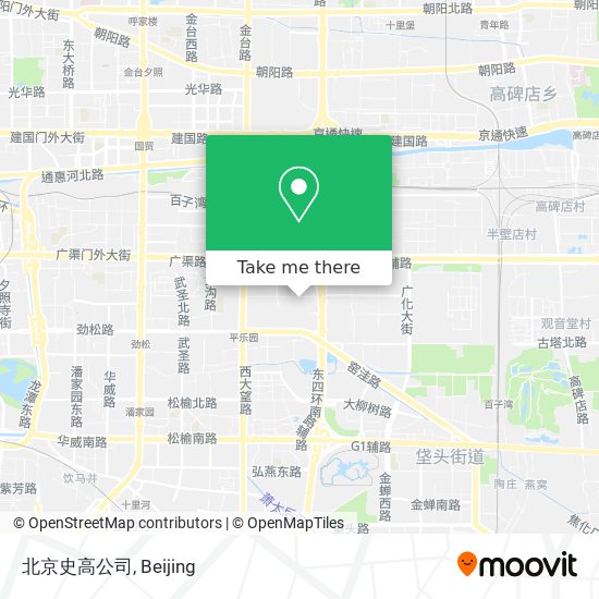 北京史高公司 map