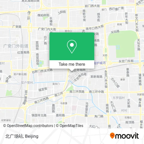 北广场站 map