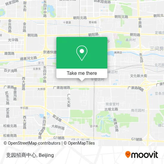 竞园招商中心 map