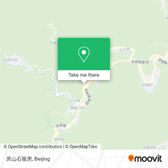 房山石板房 map