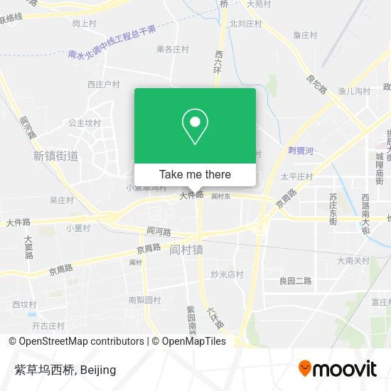 紫草坞西桥 map