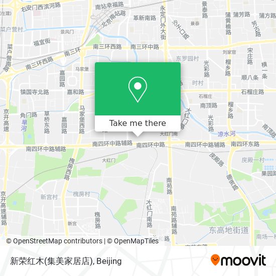 新荣红木(集美家居店) map