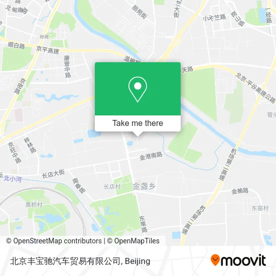 北京丰宝驰汽车贸易有限公司 map