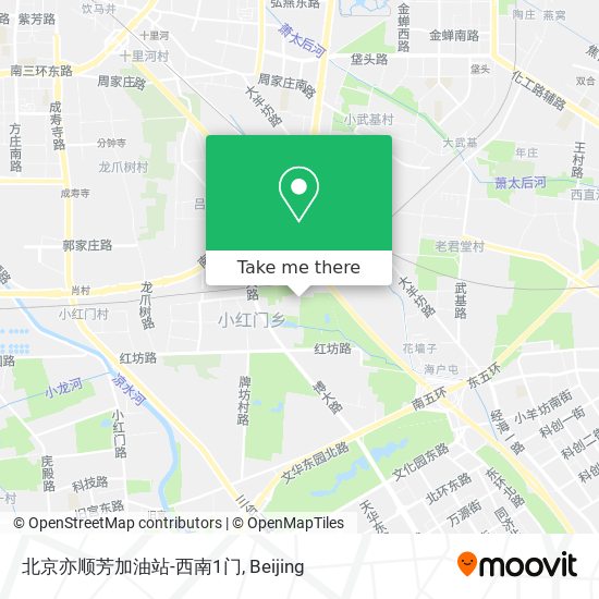 北京亦顺芳加油站-西南1门 map