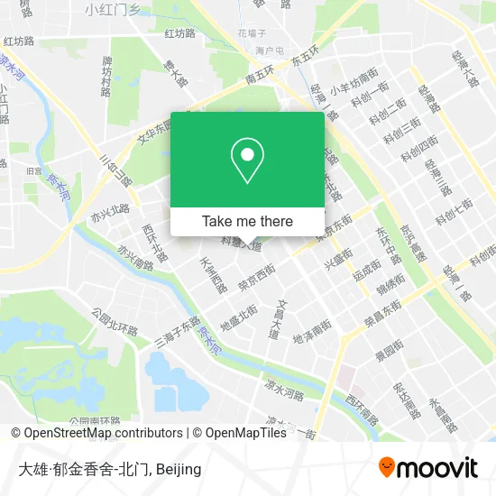 大雄·郁金香舍-北门 map