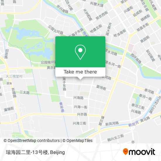 瑞海园二里-13号楼 map