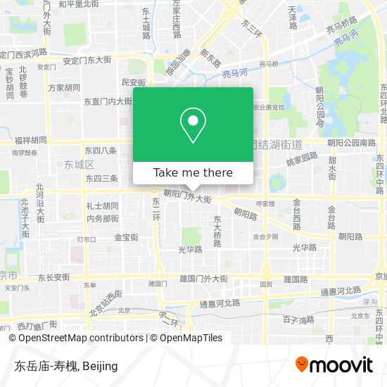 东岳庙-寿槐 map