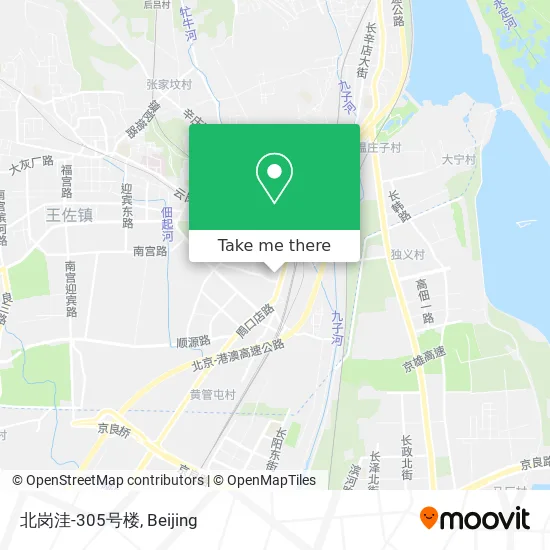 北岗洼-305号楼 map