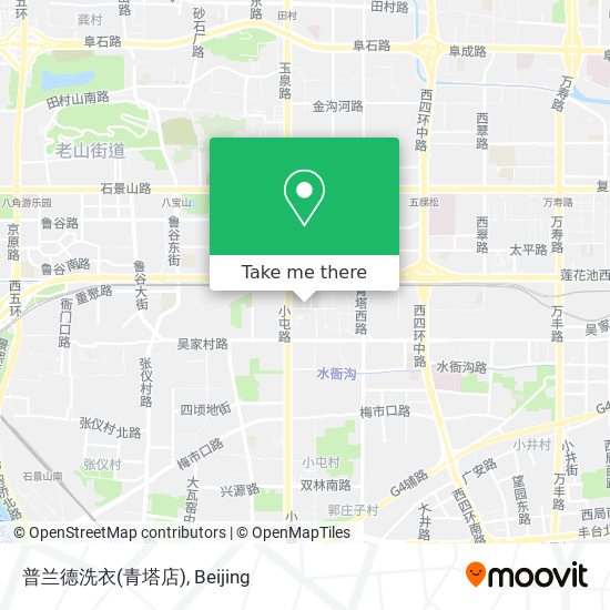 普兰德洗衣(青塔店) map