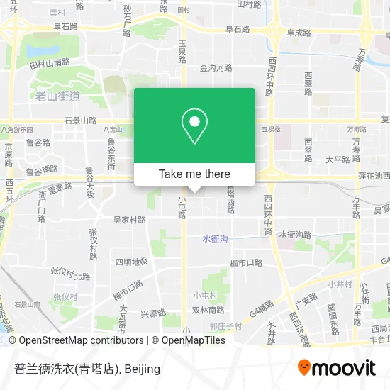 普兰德洗衣(青塔店) map
