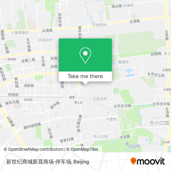 新世纪商城新晨商场-停车场 map