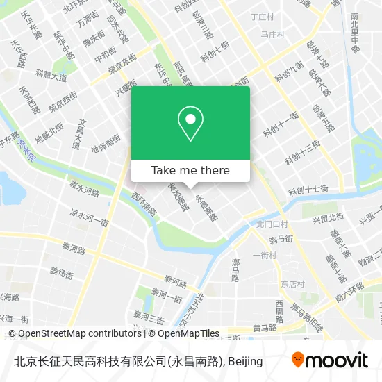 北京长征天民高科技有限公司(永昌南路) map