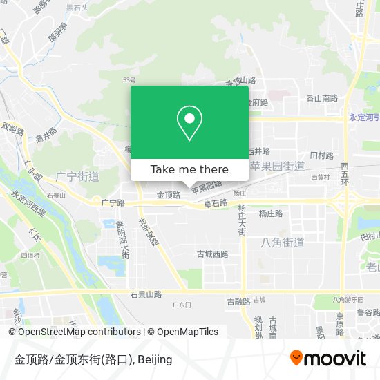 金顶路/金顶东街(路口) map