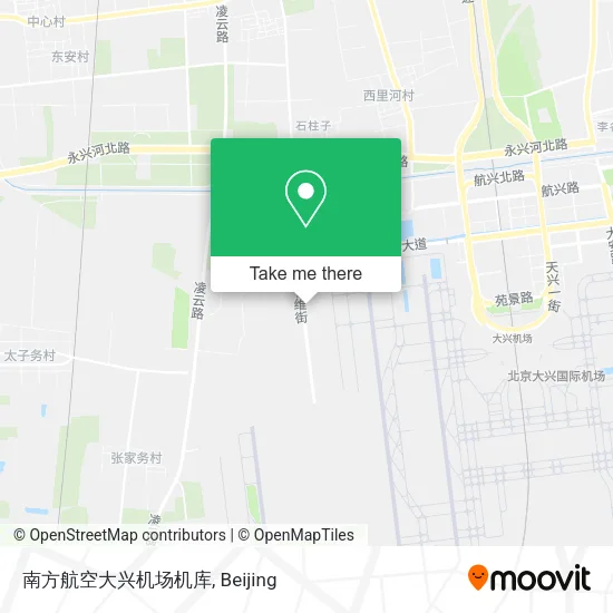 南方航空大兴机场机库 map