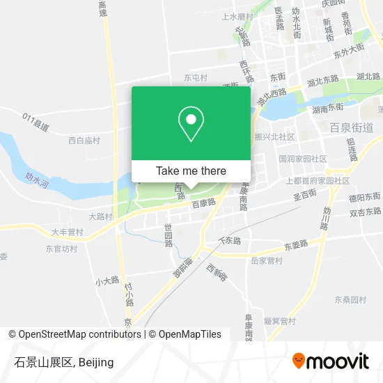 石景山展区 map