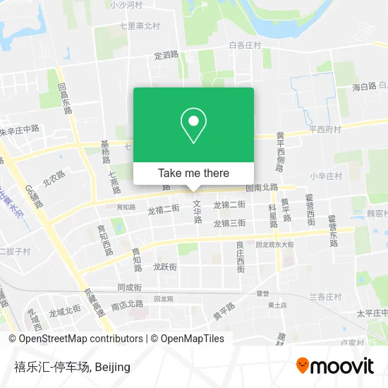 禧乐汇-停车场 map
