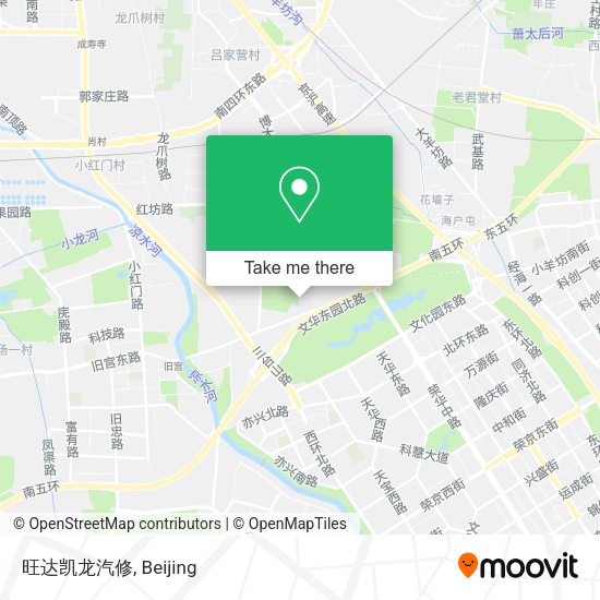 旺达凯龙汽修 map