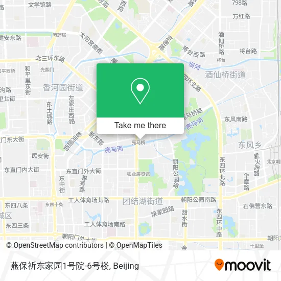 燕保祈东家园1号院-6号楼 map