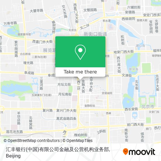 汇丰银行(中国)有限公司金融及公营机构业务部 map