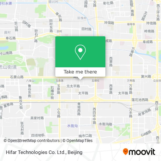 Hifar Technologies Co. Ltd. map