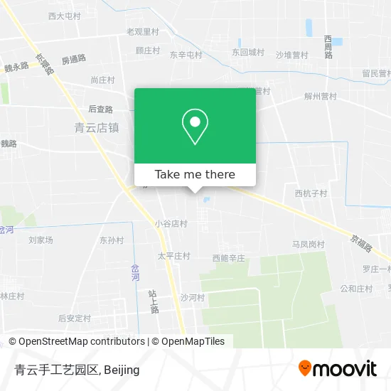 青云手工艺园区 map