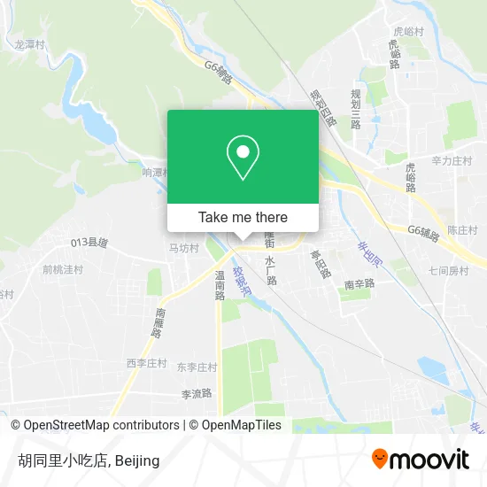 胡同里小吃店 map