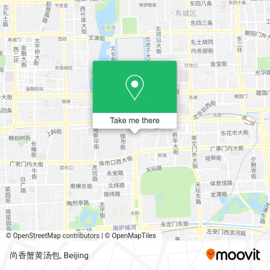 尚香蟹黄汤包 map