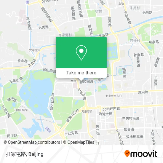 挂家屯路 map
