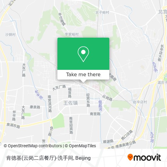 肯德基(云岗二店餐厅)-洗手间 map