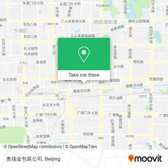 奥瑞金包装公司 map