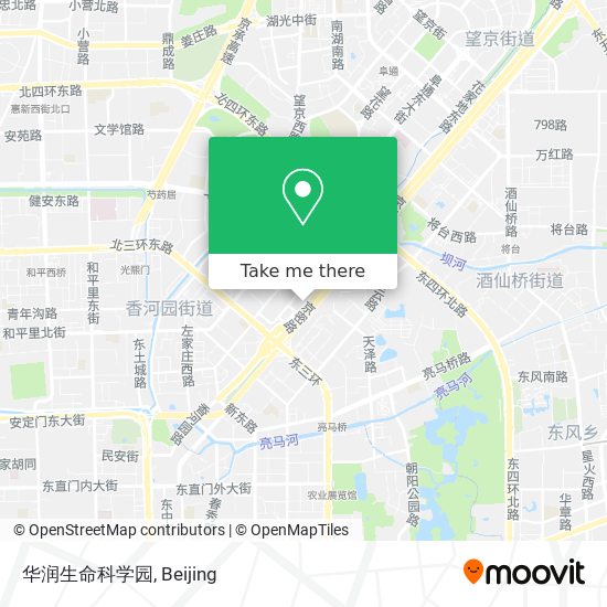 华润生命科学园 map