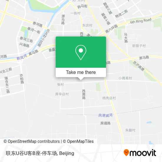 联东U谷U客B座-停车场 map