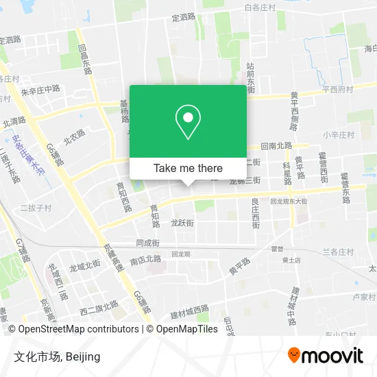 文化市场 map