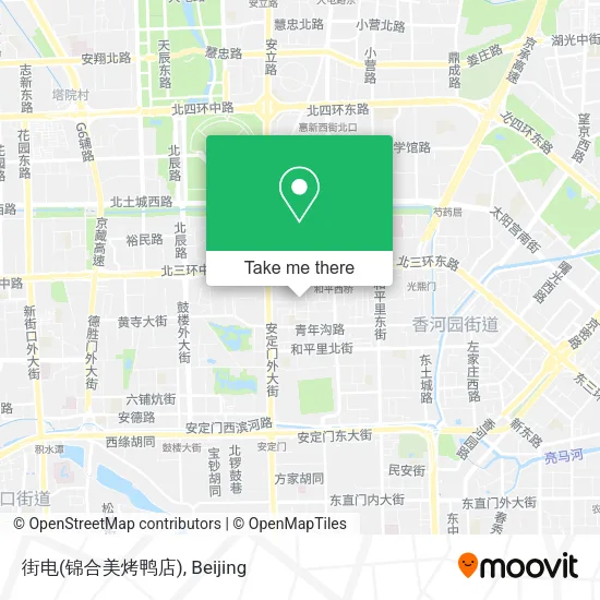街电(锦合美烤鸭店) map