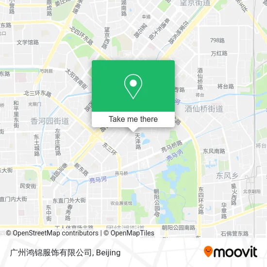 广州鸿锦服饰有限公司 map