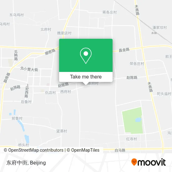 东府中街 map