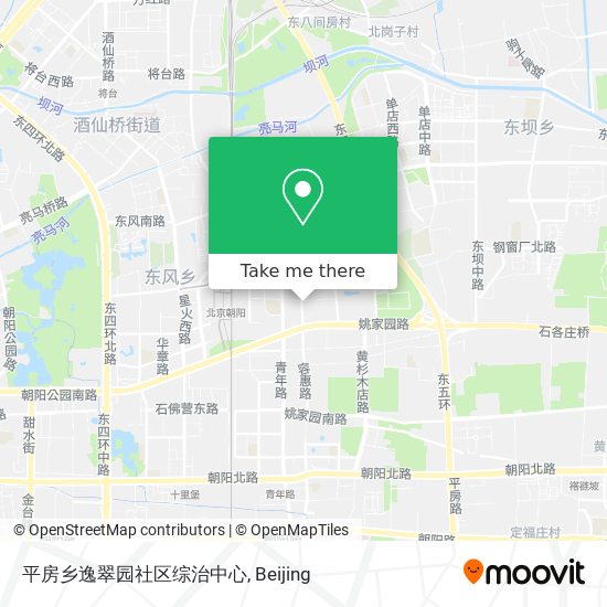 平房乡逸翠园社区综治中心 map